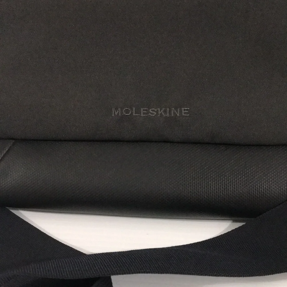 Moleskine Classic Black Messenger Bag - Men